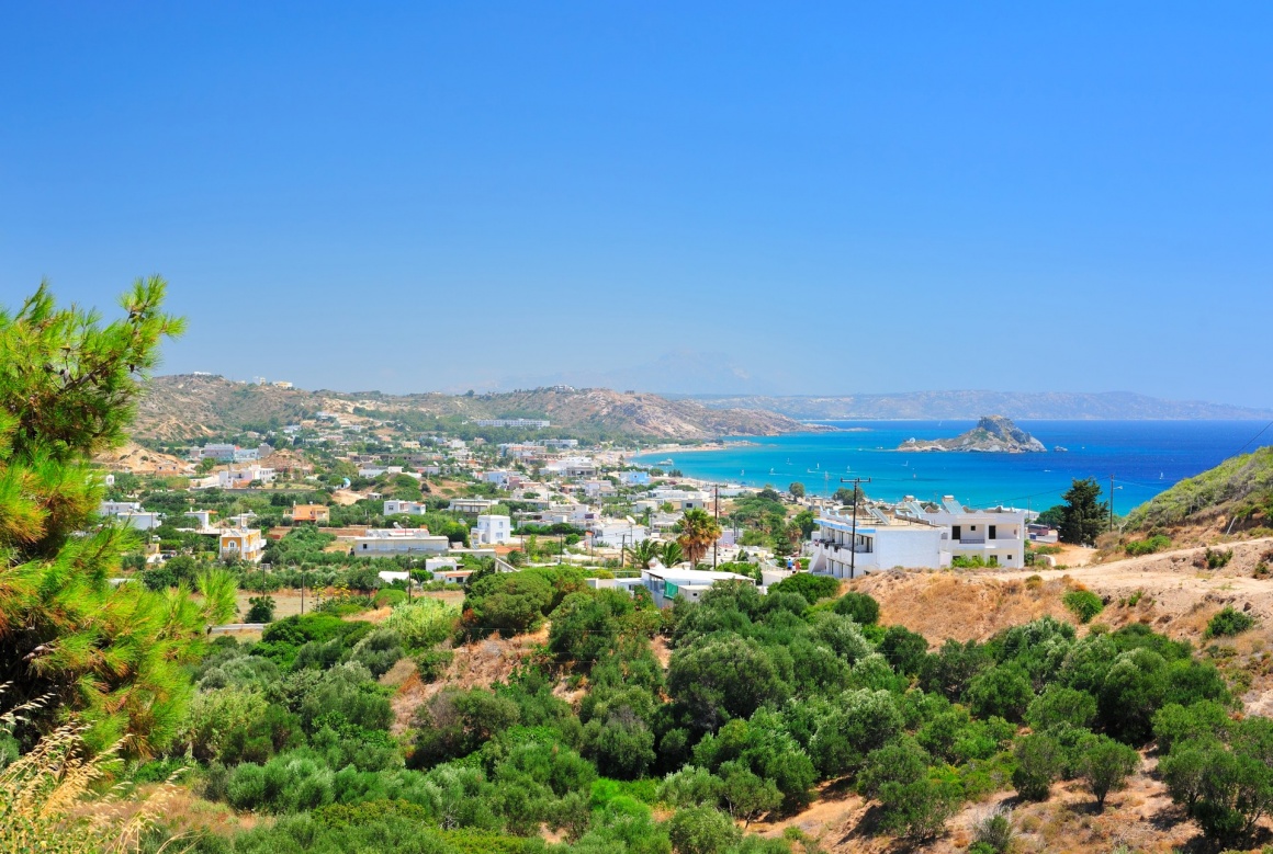 'Wonderful view to the sea from the mountains in Kefalos (Kos island, Greece)' - Kos